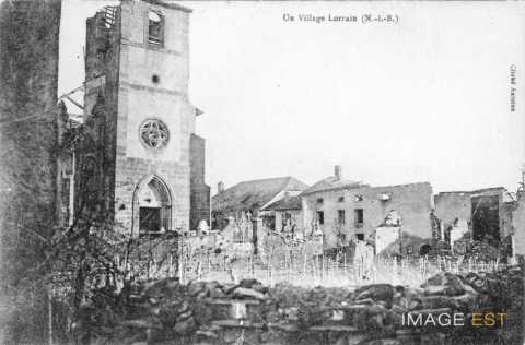 Eglise détruite (Neuviller-lès-Badonviller)
